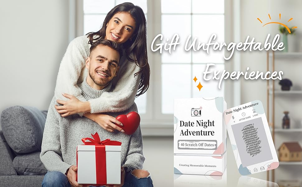 Date Night Adventure – Card Edition - White