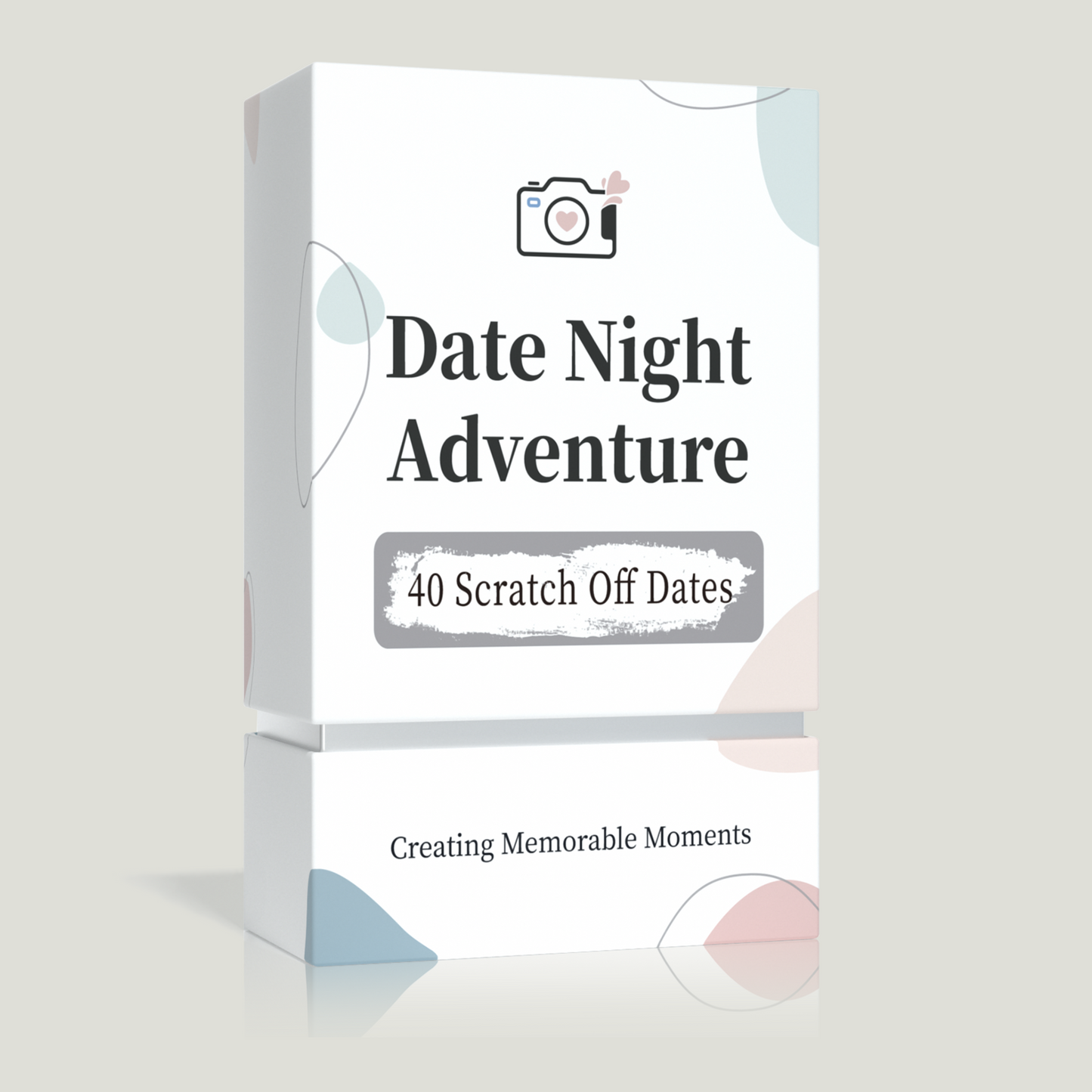 Date Night Adventure – Card Edition - White